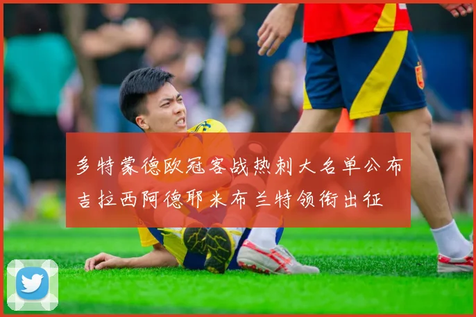 多特蒙德欧冠客战热刺大名单公布吉拉西阿德耶米布兰特领衔出征